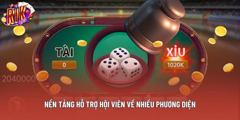 Nền tảng hỗ trợ hội viên về nhiều phương diện Nền tảng hỗ trợ hội viên về nhiều phương diện
