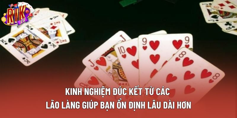 Kinh nghiệm đúc kết từ các lão làng giúp bạn ổn định lâu dài hơn Kinh nghiệm đúc kết từ các lão làng giúp bạn ổn định lâu dài hơn