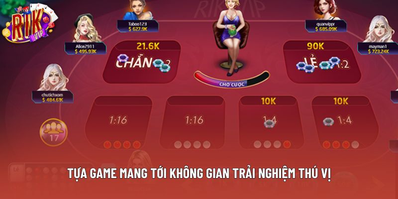 Tựa game mang tới không gian trải nghiệm thú vị Tựa game mang tới không gian trải nghiệm thú vị